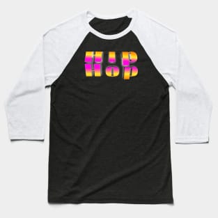 Sunset Hip Hop Baseball T-Shirt